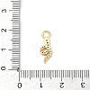 Brass Micro Pave Cubic Zirconia Pendants KK-G526-12G-01-3