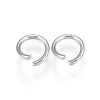 304 Stainless Steel Jump Rings A-STAS-F110-03P-2