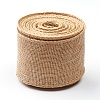 Polyester Imitation Linen Wrapping Ribbon X-DIY-WH0161-97A-06-1