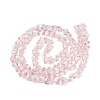 Transparent Glass Beads Strands GLAA-Q118-01A-B12-2