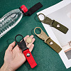 8Pcs 4 Colors Nylon & Plastic Hanging Bottle Buckle Clip Carabiner AJEW-FG0004-89-3
