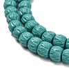 Synthetic Coral Dyed Carved Beads BSHE-H114-01A-2