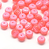 Transparent Stripe Resin Beads LS-RESI-S345-6mm-05-1