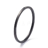 1mm Polished Plain Dome Finger Ring for Girl Women RJEW-C012-02G-EB-3