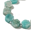 Natural Amazonite Beads Strands G-P534-A07-02-4