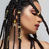 1 Bag Alloy DIY Dreadlock Ring Styling Hair Braiding OHAR-BM0001-08-5