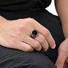 Stainless Steel Color Finger Rings for Men FS-WG49563-03-1