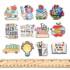 24Pcs 12 Styles Wood Pendants WOOD-FS0001-39-5