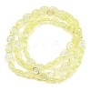 Czech Pressed Glass Beads GLAA-I061-44B-2