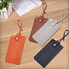 4Pcs 4 Colors PU Leather Eyeglass Cases AJEW-CN0004-99A-7