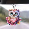 Owl Acrylic Pendant Decorations PW-WG63691-01-1