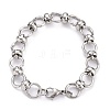 Tarnish Resistant 304 Stainless Steel Link Chain Bracelets BJEW-Z011-11P-1