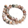 Natural Fire Crackle Agate(Dyed & Heated) Beads Strands G-K425-A03-14mm-5