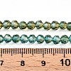 Baking Paint Transparent Glass Beads Strands DGLA-A035-T4mm-A08-5