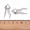 304 Stainless Steel Pendants STAS-T064-63P-3
