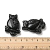 Natural Obsidian Pendants G-M417-08F-3