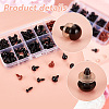 Plastic Doll Eyes & Nose Sets FIND-WH0420-144D-4