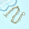 304 Stainless Steel Infinity Link Chains Bracelets for Women BJEW-JB12784-2