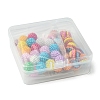 3 Styles ABS Plastic Beads KY-FS0001-24-6