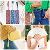27Pcs 9 Colors Polyester Tassel Big Pendants FIND-SW0001-14-8