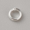 925 Sterling Silver Split Rings STER-WH0011-28S-03-2