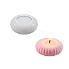 Flat Round Silicone Candle Holder Molds DIY-A053-10-1