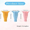 Silicone Ice Cream Cone Ice Pop Holder Sets DIY-CJC0006-20-8