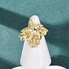 Ocean Brass Cuff Open Rings RJEW-Z129-01G-02-1