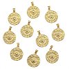 10Pcs Brass Pendants KK-SZ0004-32-1