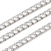 925 Sterling Silver Clear Cubic Zirconia Chains STER-C016-02B-P02-1