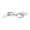 304 Stainless Steel Huggie Hoop Earrings EJEW-JE04404-02-3