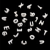 6Pcs 925 Sterling Silver Hollow Initial Beads STER-TA0001-53G-4