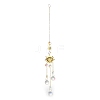 Glass Teardrop Big Pendant Decorations LS-HJEW-M005-05A-G-2