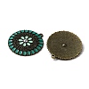 Alloy Enamel Pendants ENAM-WH0054-44C-2