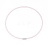 Stainless Steel Wire Necklace Cord DIY Jewelry Making TWIR-R003-03-3