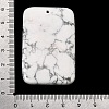 Natural Howlite Big Pendants G-F820-06A-01-3