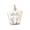 Brass Micro Pave Cubic Zirconia Pendants KK-H527-27P-1