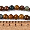 Natural Ocean Jasper Beads Strands G-F668-26-8mm-6