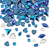 120Pcs 6 Style Sew on Rhinestone RESI-PH0002-04D-1