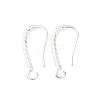 Brass Earring Hooks KK-G604-02S-1