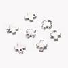 Tarnish Resistant 201 Stainless Steel Stamping Blank Tag Tiny Cross Charms STAS-Q072-2