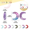 20Pcs Gradient Color Handmade Lampwork Beads LAMP-FS0001-18G-4