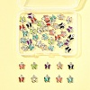 45Pcs 9 Colors Glass Charms KK-FS0001-67-6