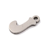 Non-Tarnish 201 Stainless Steel Charms STAS-U016-01P-J-2