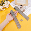 2Pcs Iron Tassel Chain Shoulder Epaulettes DIY-HY0003-58P-3