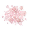  Natural Round Loose Gemstone Rose Quartz Beads G-TA0001-09-5