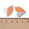 304 Stainless Steel Pendants STAS-C083-05P-02-3