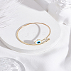 1Pc Alloy Cuff Bangles for Women BJEW-LP0004-38B-3