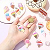 13Pcs PVC Ice Cream Lapel Pin Backs for Backpack Clothes JEWB-CJC0022-014B-4
