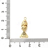 Rack Plating Brass Micro Pave Cubic Zirconia Pendants KK-M309-38A-G-3